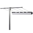 Household Essentials 3-Piece Clothesline Post Designed for the Household Essential 15 by 7-Inch Retractable Dryer