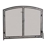 Pilgrim Old World Arched Screen w/ Arched Doors-Vintage Iron