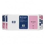 HP 83 UV Light Magenta Value Pack-Printhead and Ink Cartridge - Laser - - Magenta - 1