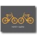 bike ride in charcoal