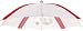 Mil-Com Umbrella Hat - St George Cross Flag