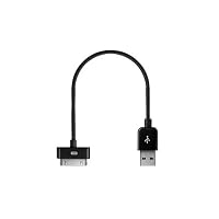 RadTech ProCable Shortz 20cm Charge/Sync Cable for all iPods and iPhones - Black