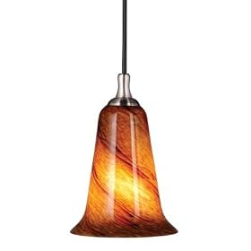 Milano - Mini Pendant Lighting Fixture or Track Lighting Pendant Fixture - Brushed Nickel... by Vaxcel Lighting