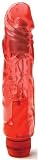 Topco Sales 7231-6 Climax Gems Crimson Red Vibrator