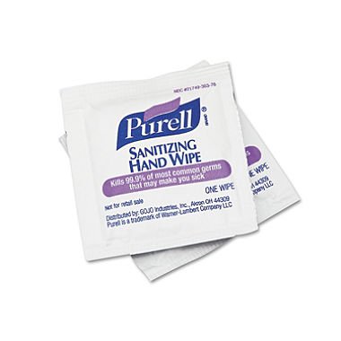 Chemo Survival Kit: Hand sanitizing wipes