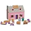 Melissa & Doug Fold and Go Mini Dollhouse