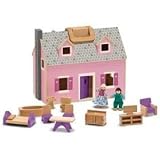 Melissa & Doug Fold and Go Mini Dollhouse