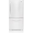 LG : LDC22720SW 22.4 cu. ft. Bottom-Freezer Refrigerator - White