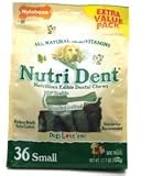 Nylabone Nutri Dent Extra Value Pack Small - NTD100M36