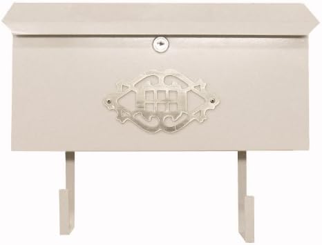 Traditional Decorative Horizontal Style Standard Locking Wall Mount Mailbox with FREE LED Flashlight