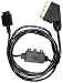 1.8m PS2 Scart Cable with AV - Premium Quality / 24k Gold Plated / PS2 compatible / Import games display colour* / Fully Wired 21-pin Scart / 3xRCA Female / Black Coloured / FREE P&P - By World of Data