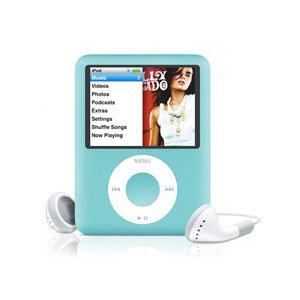 Childrens Toyshop  Electronics : iPod Nano Blue - 8GB