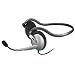 Silver Neckband Headset/mic