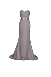 Mermaid Satin Sweetheart Beaded Applique Fitted Prom Dress 