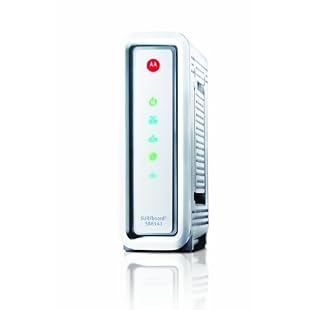 Motorola SurfBoard SB6141 DOCSIS 3.0 Cable Modem (White)