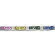 14K White Gold Multi-Color Sapphire and Diamond Bracelet