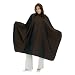 A Size Above Styling Cape with Snap Closure, Chocolate Brown