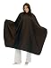 A Size Above Styling Cape with Snap Closure, Chocolate Brown