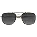 Humvee Pilot Sunglasses - Grey Polarized Lens, Olive Frame