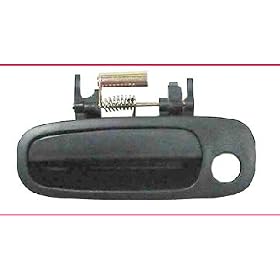 1998 1999 2000 2001 2002 Outside Front Drivers Side Left Hand Toyota Corolla Black Handle for Exterior LH Driver Side 98 99 00 01 02