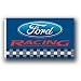 Sporting Goods : Ford Racing Premium 3' x 5' Flag - Blue