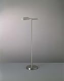 George Kovacs P4354-603 WahHoo Floor Lamp, Matte Brushed Nickel