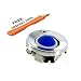 Royal Blue Blackberry Trackball / Joystick / Navigate / Pearl / Ring Repair Replacement Fix Fixing for Rim Blackberry Pearl 8100 8130 Curve 8300 8310 8320 8800 8820 8830 plus easy open opening tool and microfiber cleaning cloth.