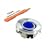 Royal Blue Blackberry Trackball / Joystick / Navigate / Pearl / Ring Repair Replacement Fix Fixing for Rim Blackberry Pearl 8100 8130 Curve 8300 8310 8320 8800 8820 8830 plus easy open opening tool and microfiber cleaning cloth.