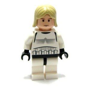 LEGO Star Wars Minifigur - Luke Skywalker, Stormtrooper verkleidet