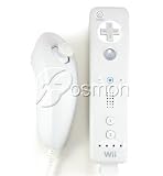 Fosmon Nintendo Wii Remote and Nunchuck Safe-Grip Silicone Skin Case (Invisible Clear)