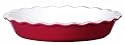Emile Henry 12-Inch Pie Dish Cerise Red