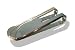 Solid Silver Art Deco Style Mens Money Clip/Holder.