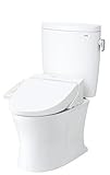 【取替交換付き(北海道)】 TOTO トイレ セット品:便器+ウォシュレットK2 (TCF8CK65)  戸建向け ホワイト EXK200037(THK)