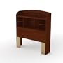 South Shore Furniture Tree House Collection 39-Inch Bookcase Headboard, Sumptous Cherry and Mellow Pine