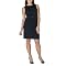 Mossimo&reg; Black: Pleat Neck Dress - Ebony