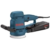 Bosch 3107DVS 3.3 Amp 5-Inch Random Orbit Sander/Polisher with Dust Canister