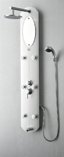 Fresca Novara PVC Silver Shower Massage Panel