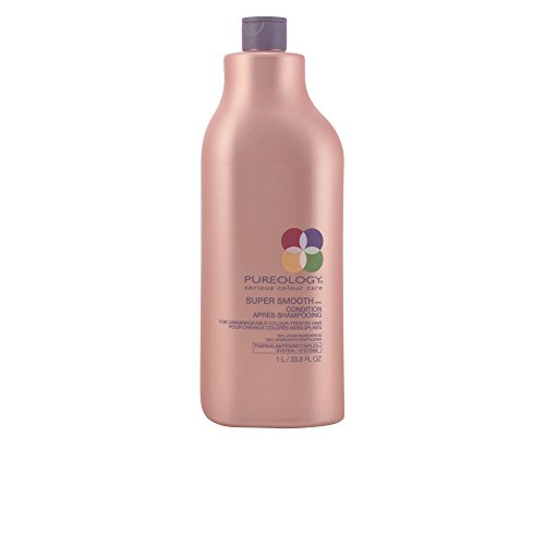 Pureology Super Smooth Conditioner for Unmanageable Colour-Treated Hair, 33.8 Ounce