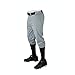 WILSON Youth Poly Warp Knit baseball Pant, grey, Small