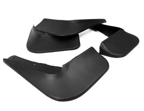 Black Auto parts 4PCS Mudguard Splash Guard Mud 
