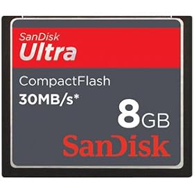 COMPACTFLASH, 8GB, ULTRA, 30MB/SEC