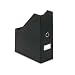 Snap-N-Store Snap-N-Store Fiberboard Magazine File with PVC Laminate, 4.5 x 11-1/4 x 13 Inches, Black (SNS01637)