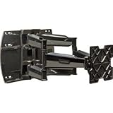 Peerless SmartMount Articulating Wall Arm SA760P - Mounting kit ( wall plate, adapter plate, dual articulating arm ) for LCD / plasma panel - aluminum, steel - high-gloss black - screen size: 37 - 71 - mounting interface: 100 x 100 mm, 200 x 200 mm, 200 x 100 mm