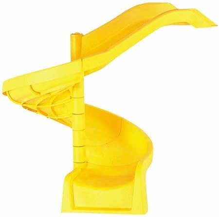 Child Works 0756031-2 Spiral Slide - Yellow - Sp72