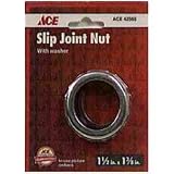 Buy Ace Slip Nut & Washers Polished Chrome by Ace