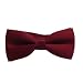 Dr Who Style Maroon Bow Tie - Polyester - Pre Tied - Fancy Dress