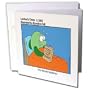 Londons Times Fish Fishing Deep Beneath Cartoons - Fish Murder Mysteries - Greeting Cards-6 Greeting Cards with envelopes