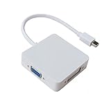 Caxico ミニ DisplayPort に DVI VGA HDMI アダプター ケーブルの MacBook iMac の Mac ブックプロ表面表面 pro プロ 3 ThinkPad X1