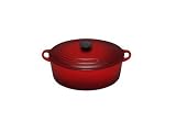 Le Creuset ココット・オーバル 27cm チェリーレッド