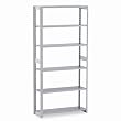 Tennsco RGL1236ASD Regal Shelving Add-On Unit, 6 Shelves, 36w x 12d x 76h, Sand
